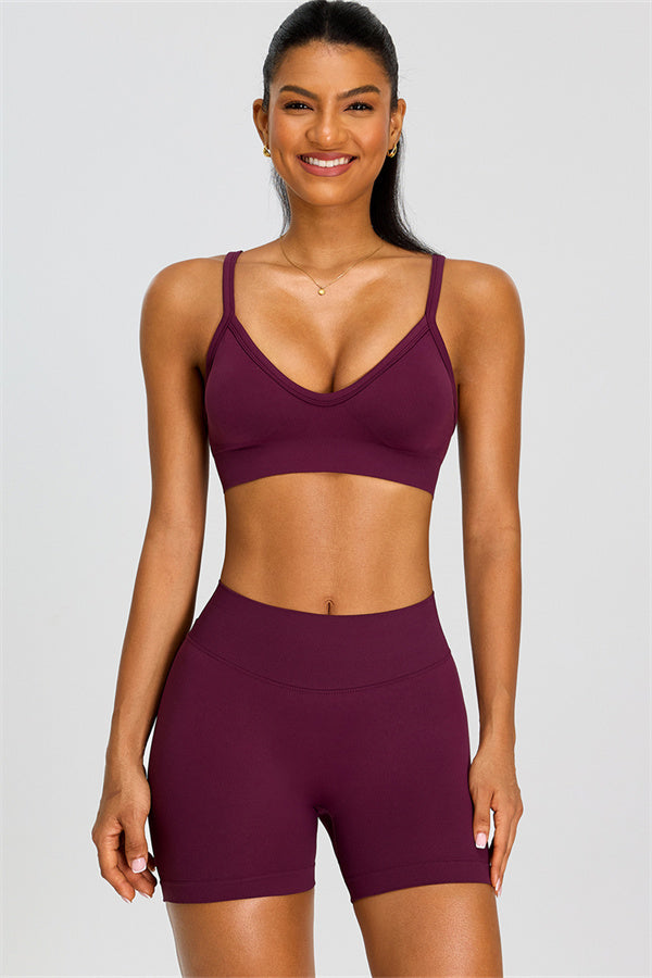 The Zero Drag Sports Bra Shorts 2-Piece Set