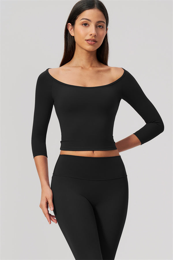 The Twirl Half-Sleeve T-Shirt Leggings 2-Piece Set