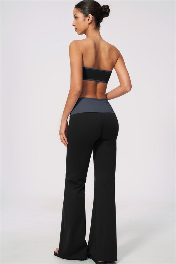 The Heat Sports Bra Flared Leggings 2-Piece Set
