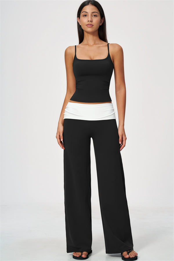 The Joyous Tank Top Straight Leg Pants 2-Piece Set