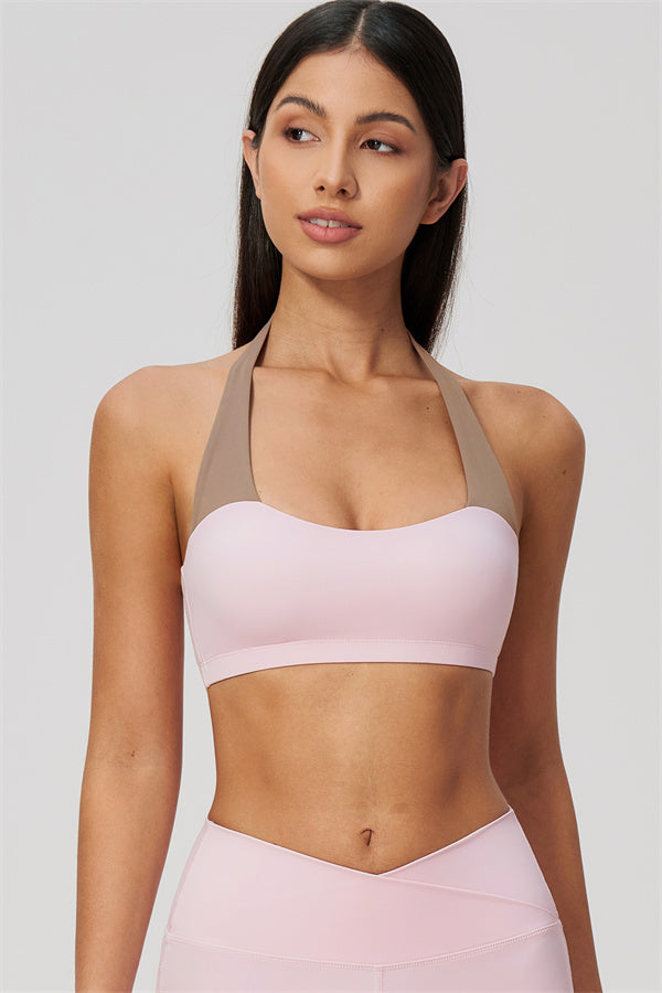 The Soiree Halter Sports Bra