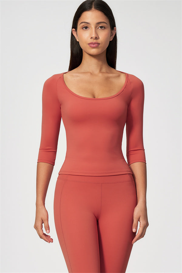 The RiseFit Half-Sleeve T-Shirt Leggings 2-Piece Set