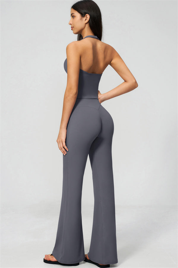 The Lox Crop top Flared Leggings 2-Piece Set