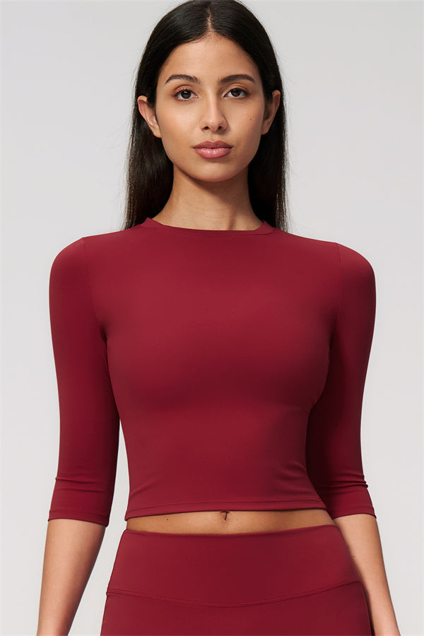 The Natalia Half-Sleeve Top