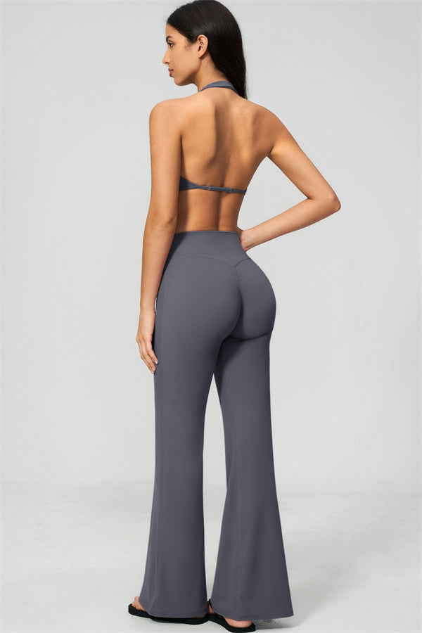 The Lox Sports Bra Flared Leggings 2-Piece Set