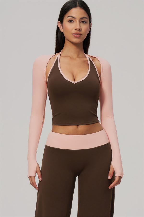 The Intrepid Long Sleeve Tank Top Straight Leg Pants 3-Piece Set