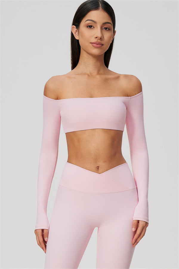 The Soiree Crop Top Leggings 2-Piece Set