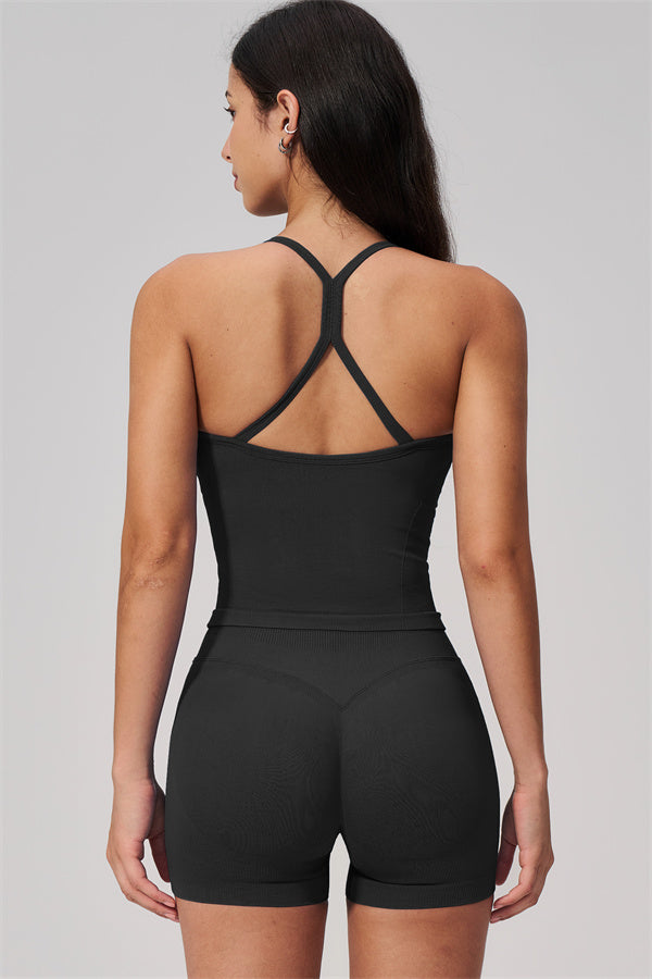 The Horizon Crop Top Shorts 2-Piece Set