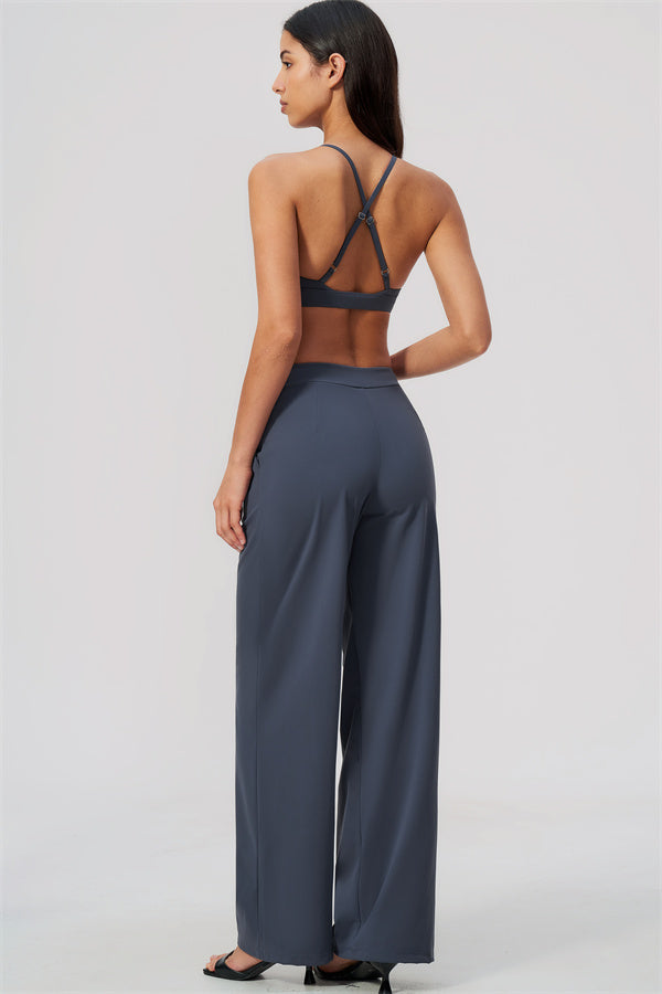 The Flow Motion Sports Bra Straight Leg Pants 2-Piece Set