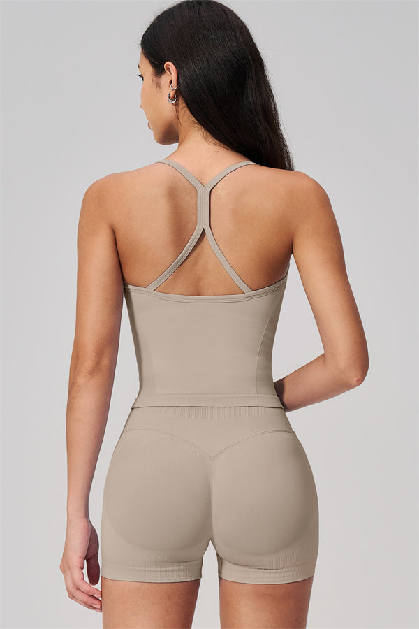 The Horizon Crop Top Shorts 2-Piece Set