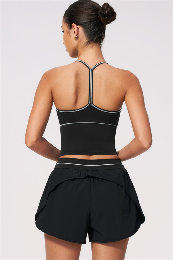 The RebelFit Tank Top Flow Shorts 2-Piece Set