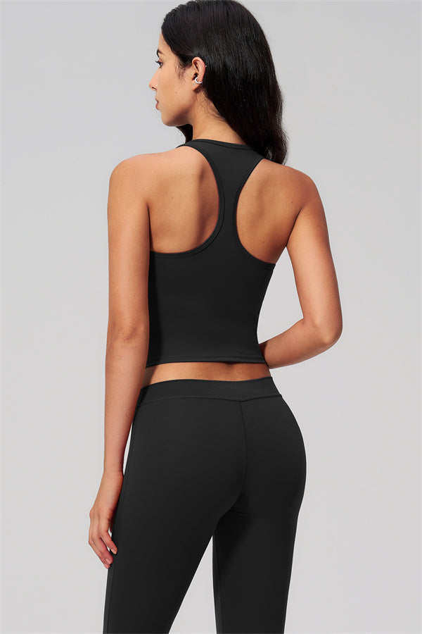 The Revive Crop Top Capri Leggings 2-Piece Set