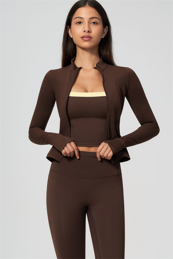 The Seraphine Jacket Tank Top Leggings 3-Piece Set