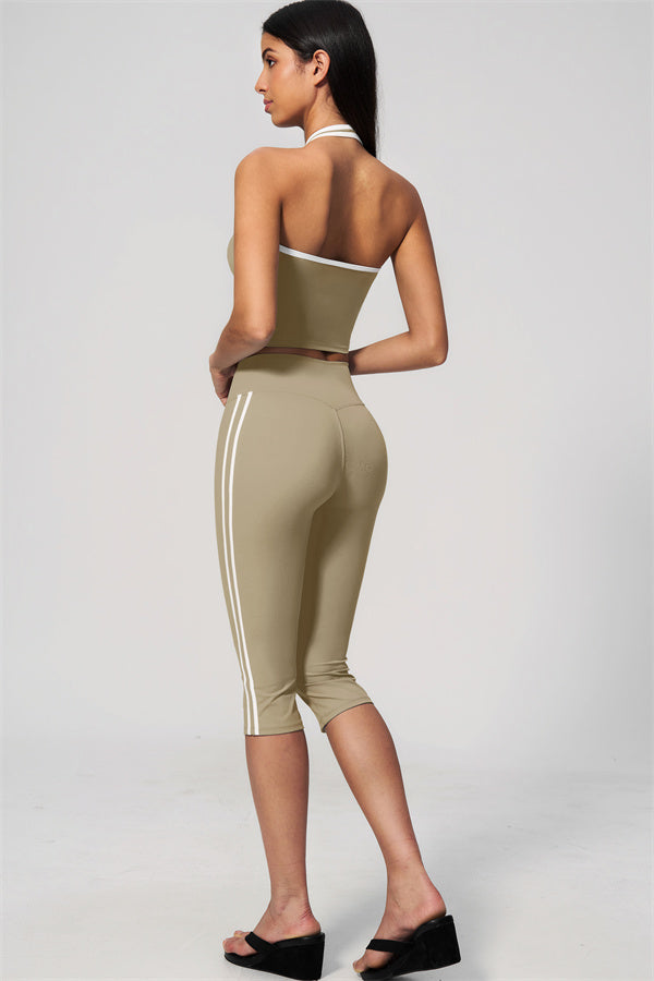 The Onyx Tank Top Capri Leggings 2-Piece Set