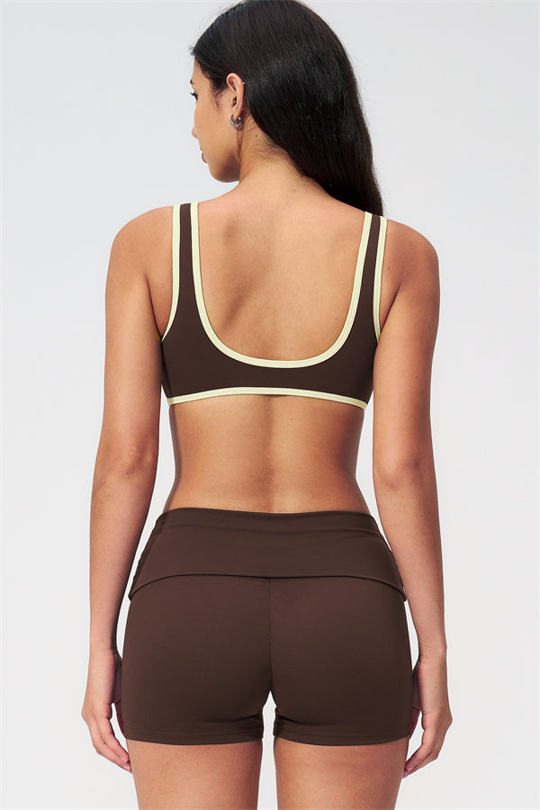 The Evoke Sports Bra Shorts 2-Piece Set