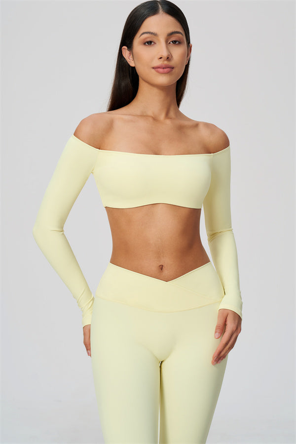 The Soiree Crop Top Leggings 2-Piece Set