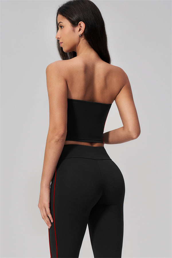 The Breathe Tube Top Capri Leggings 2-Piece Set