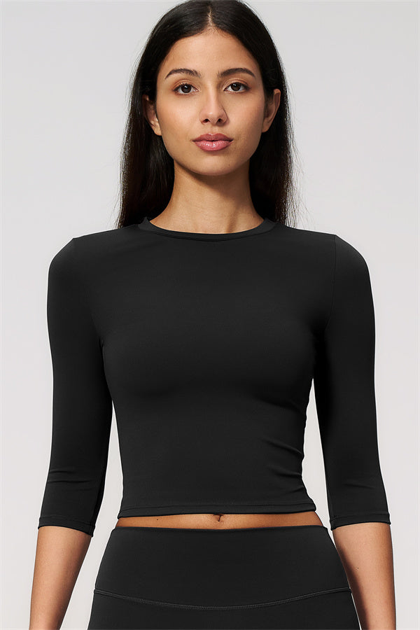 The Natalia Half-Sleeve Top