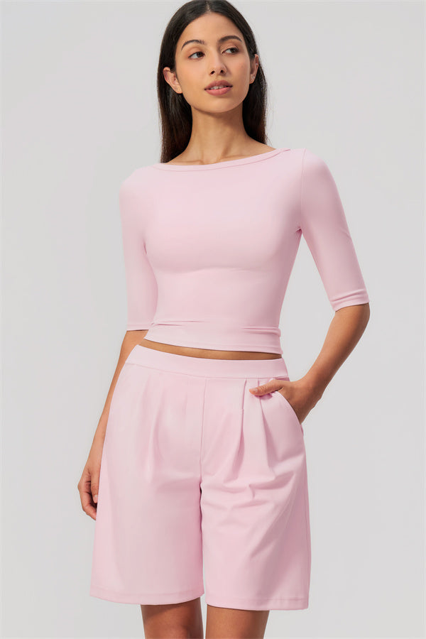 The Flow Motion Half-Sleeve T-Shirt Shorts 2-Piece Set