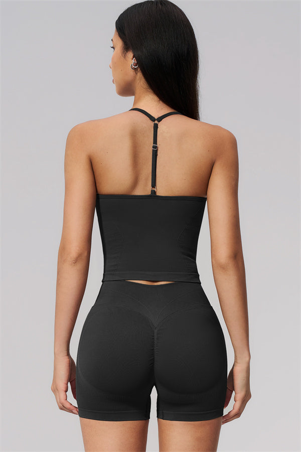 The Camille Crop Top Shorts 2-Piece Set