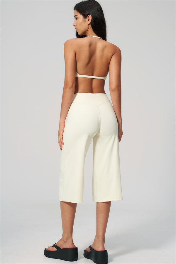 The Nexus Sports Bra Wide-Leg Crop 2-Piece Set
