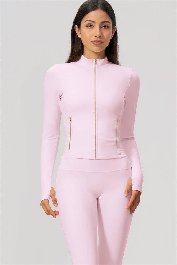 The Twirl Zip Jacket Leggings 2-Piece Set
