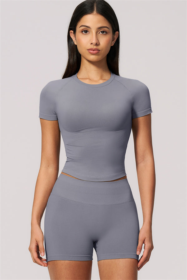 The Velvetine T-shirt Shorts 2-Piece Set