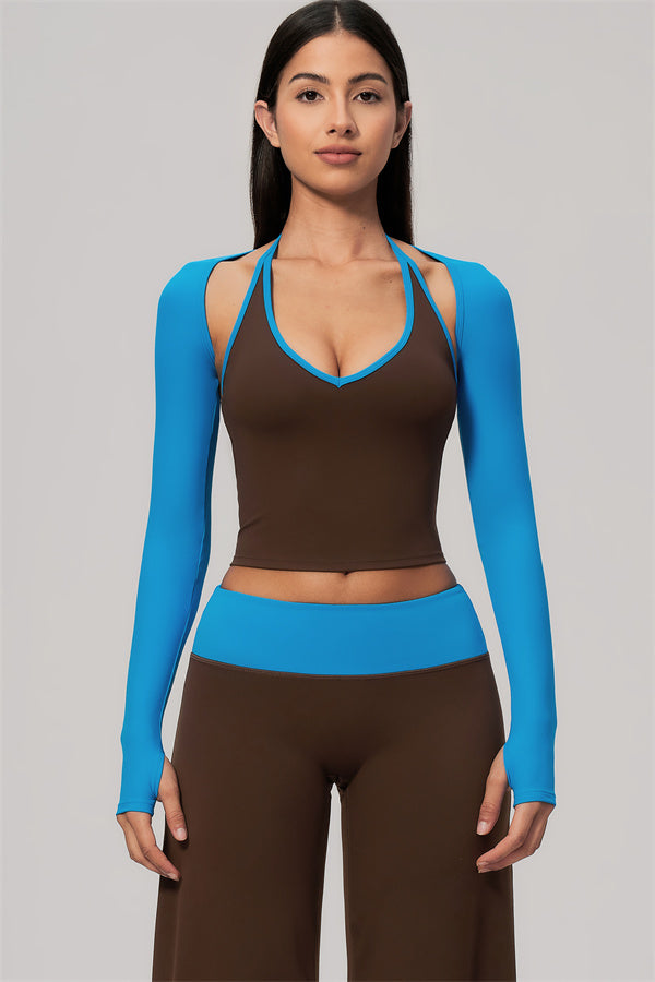 The Intrepid Long Sleeve Tank Top Straight Leg Pants 3-Piece Set