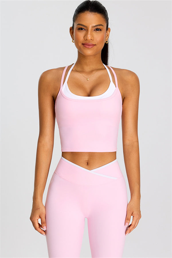 The Dwell Crop Top Leggings 2-Piece Set