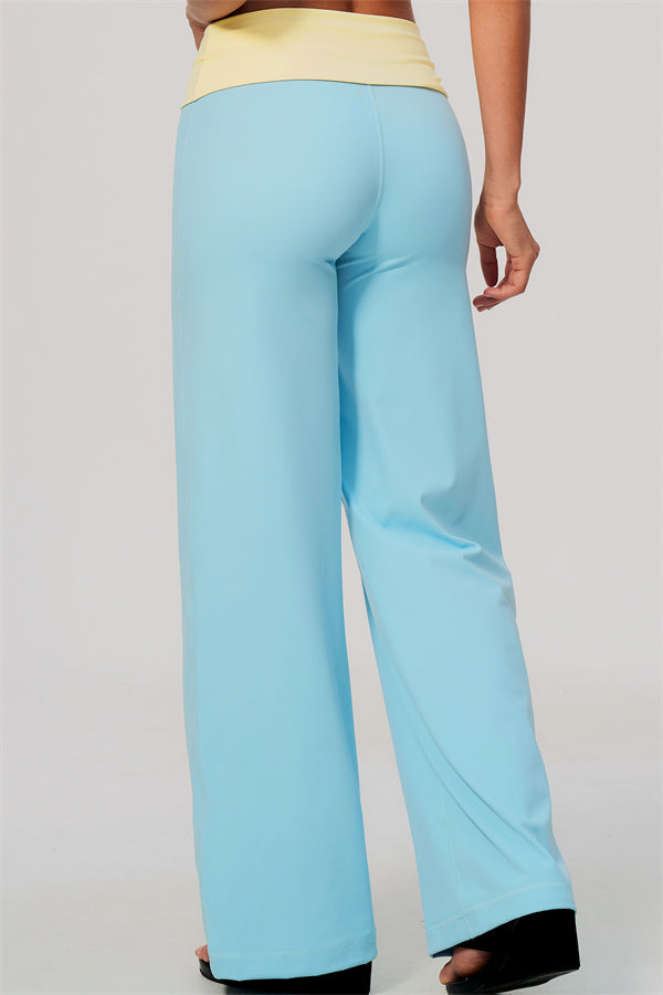 The Cascade Color-block Straight Leg Pants