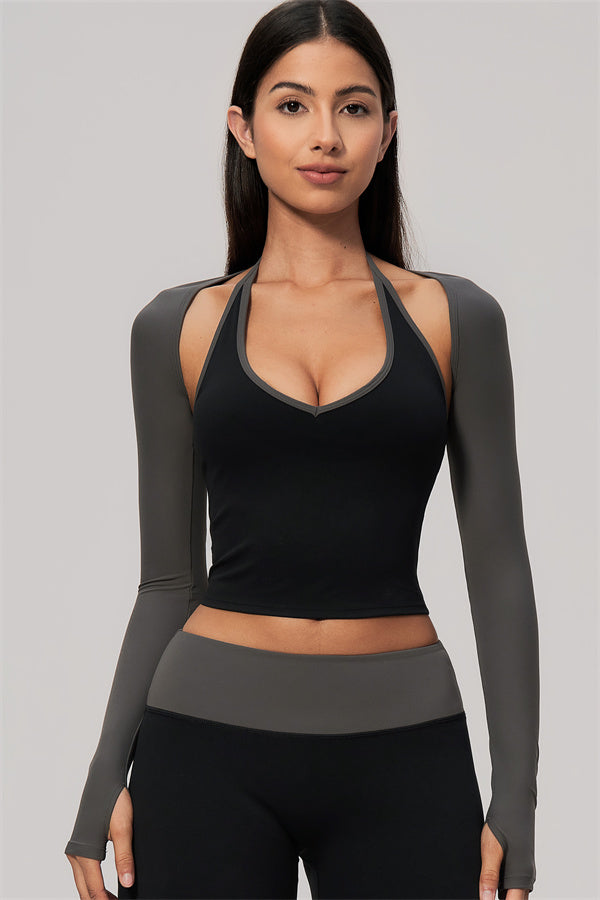 The Intrepid Long Sleeve Crop Top