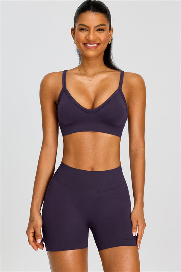 The Zero Drag Sports Bra Shorts 2-Piece Set