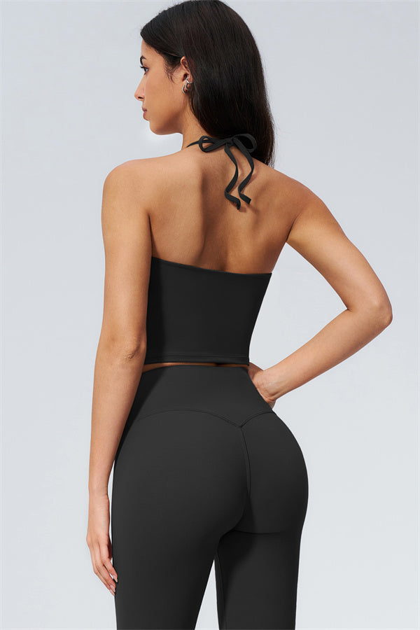 The Gala Crop Top Leggings 2-Piece Set