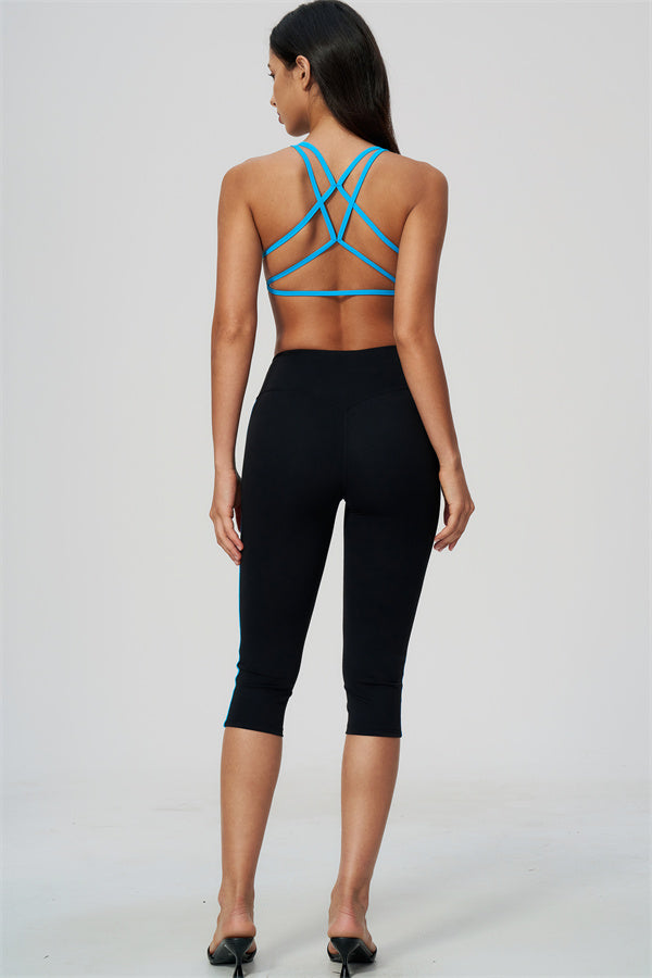 The Chisel Sports Bra Capri Leggings 2-Piece Set