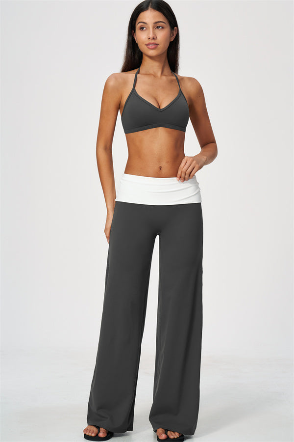 The Joyous Sports Bra Straight Leg Pants 2-Piece Set