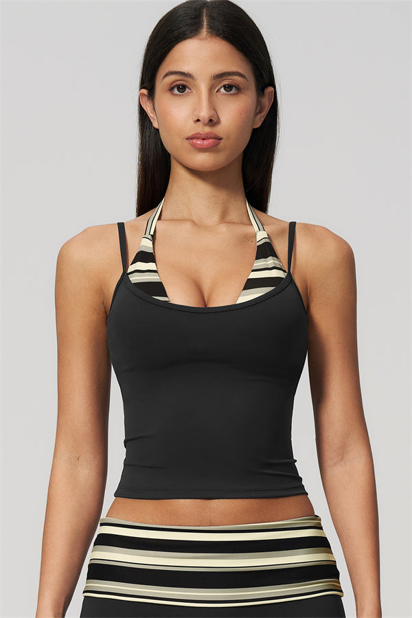 The Enliven Halter Tank Top