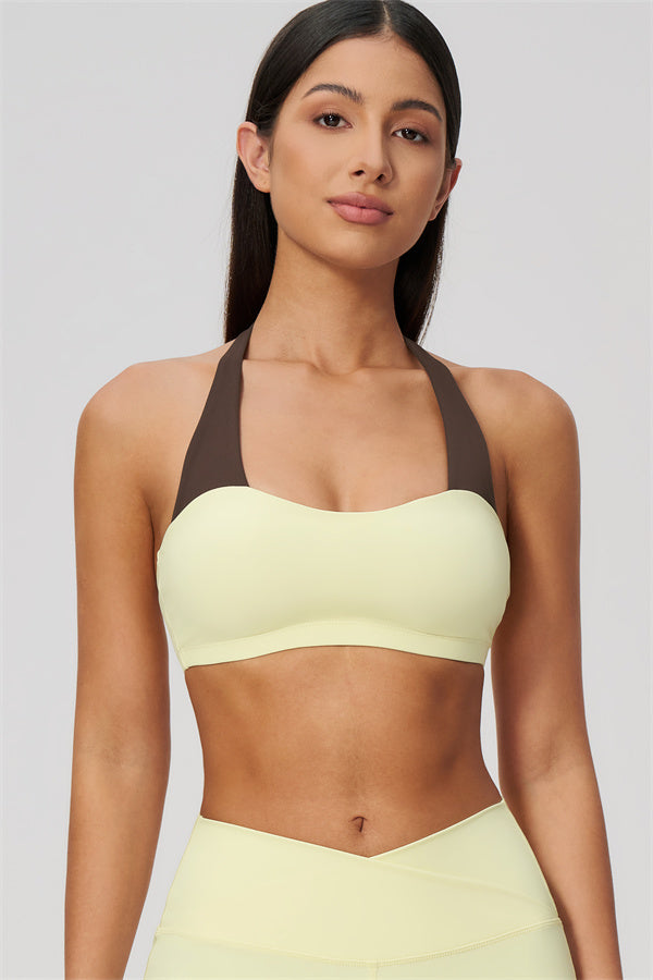 The Soiree Halter Sports Bra