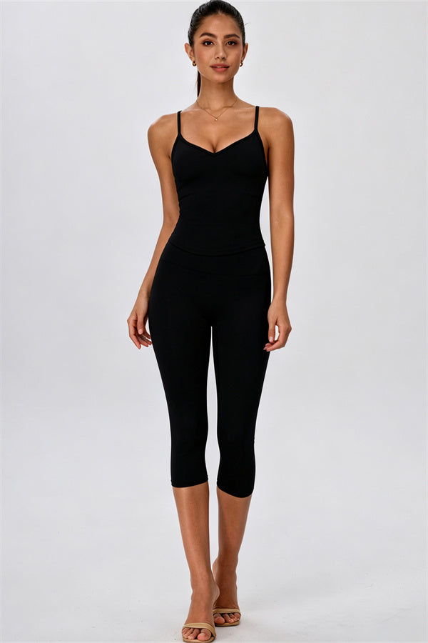 The Energize Tank Top Capri Leggings 2-Piece Set