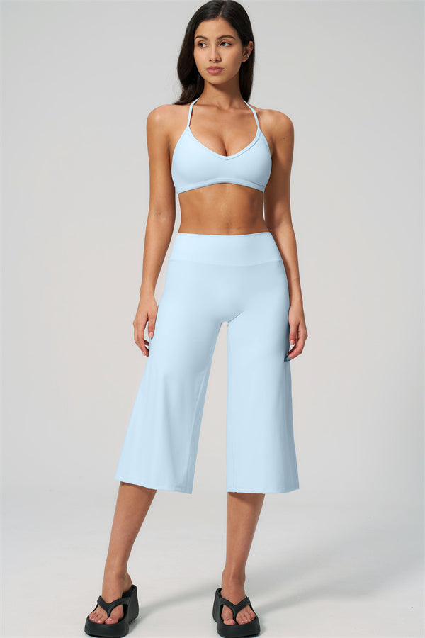 The Nexus Sports Bra Wide-Leg Crop 2-Piece Set