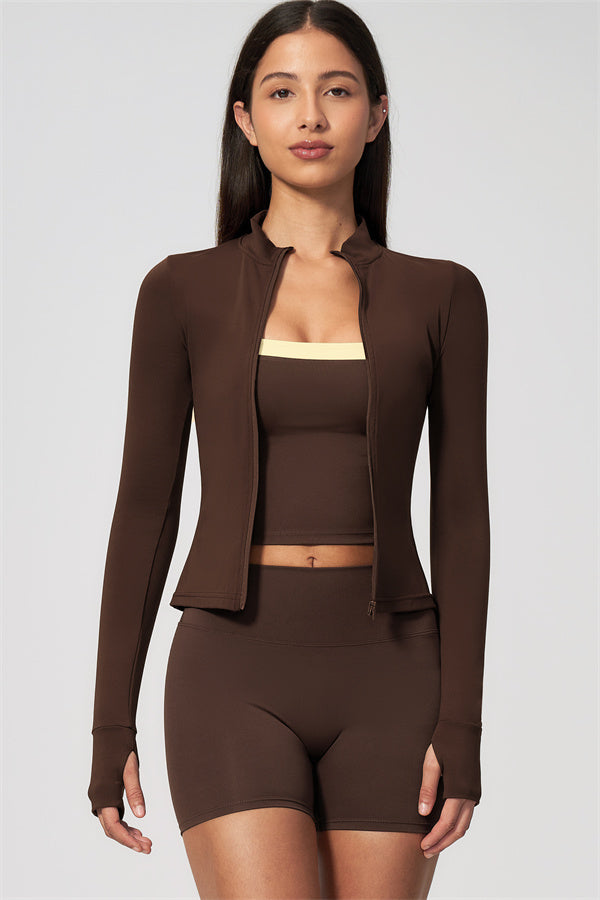 The Seraphine Jacket Tank Top Shorts 3-Piece Set