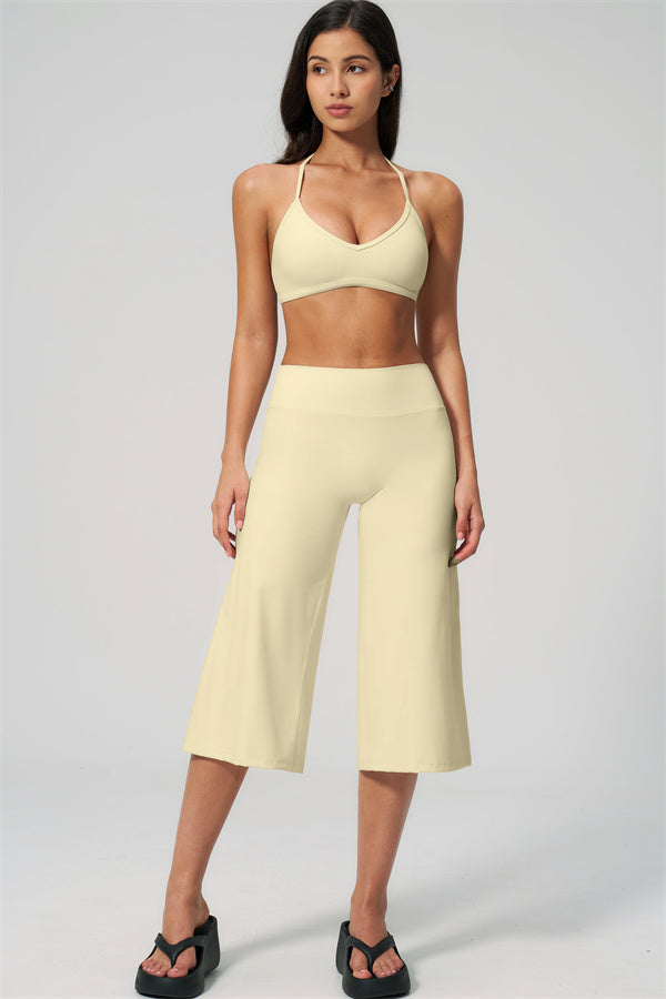 The Nexus Sports Bra Wide-Leg Crop 2-Piece Set