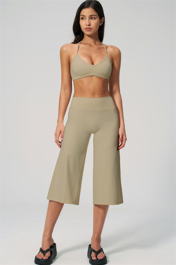 The Nexus Sports Bra Wide-Leg Crop 2-Piece Set