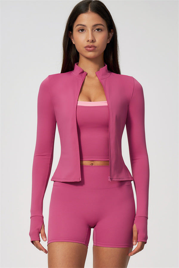The Seraphine Jacket Tank Top Shorts 3-Piece Set
