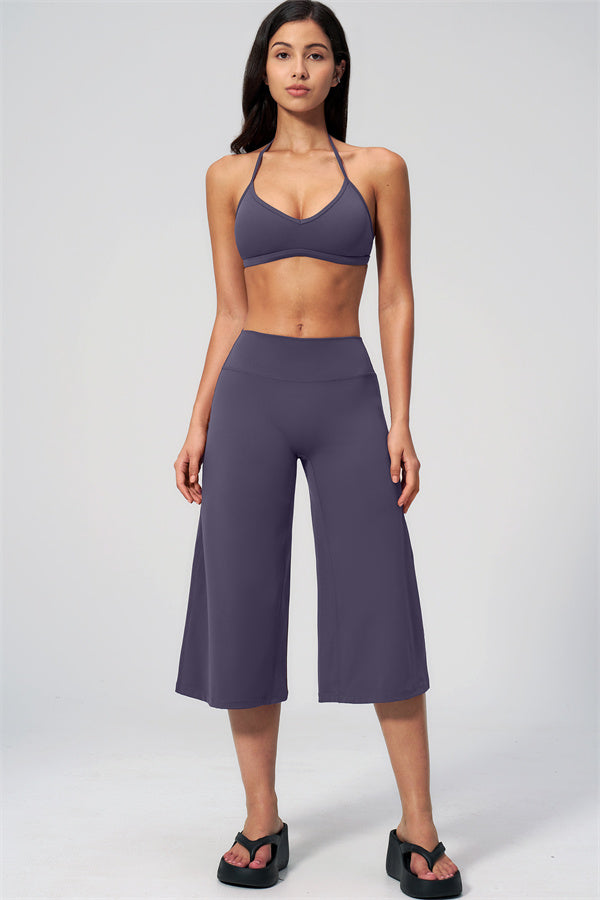 The Nexus Sports Bra Wide-Leg Crop 2-Piece Set