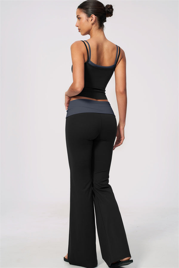 The Heat Tank Top Flared Leggings 2-Piece Set