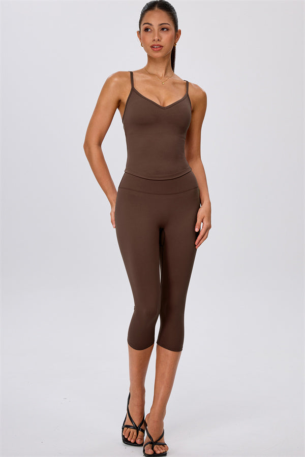 The Energize Tank Top Capri Leggings 2-Piece Set