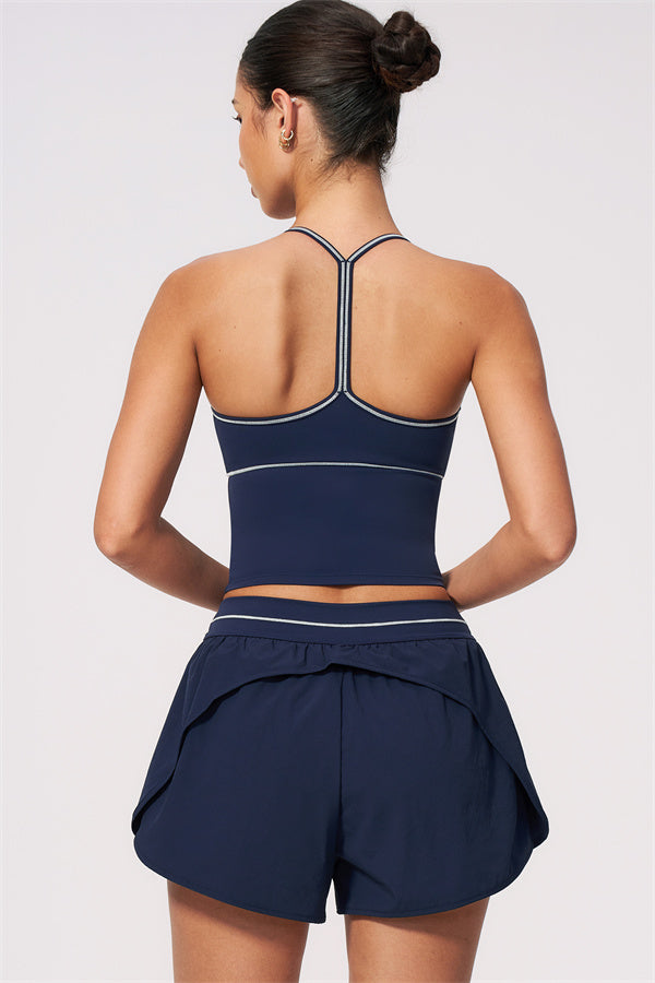 The RebelFit Tank Top Flow Shorts 2-Piece Set