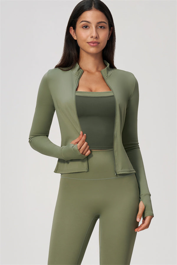 The Seraphine Jacket Tank Top Leggings 3-Piece Set