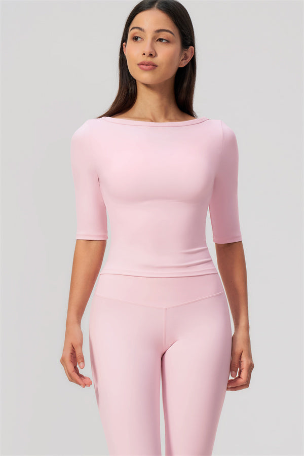 The Flow Motion Half-Sleeve T-Shirt Leggings 2-Piece Set