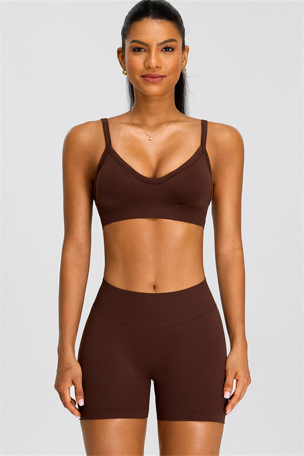 The Zero Drag Sports Bra Shorts 2-Piece Set